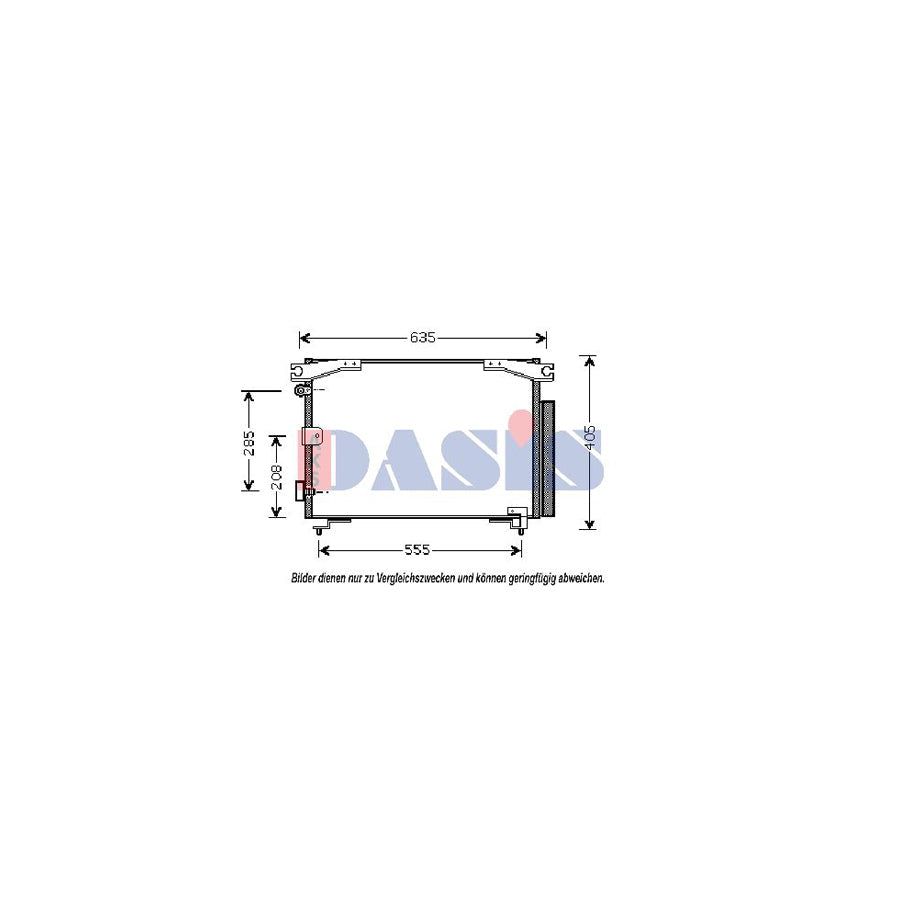 AKS Dasis 741170N Heater Matrix