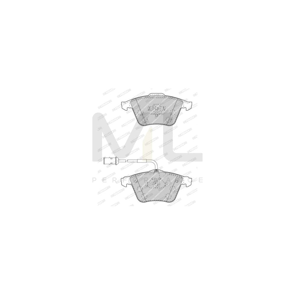 Ferodo Premier Eco Friction Fdb1108 Brake Pad Set Not Prepared For Wear Indicator, Without Accessories | ML Performance Car Parts