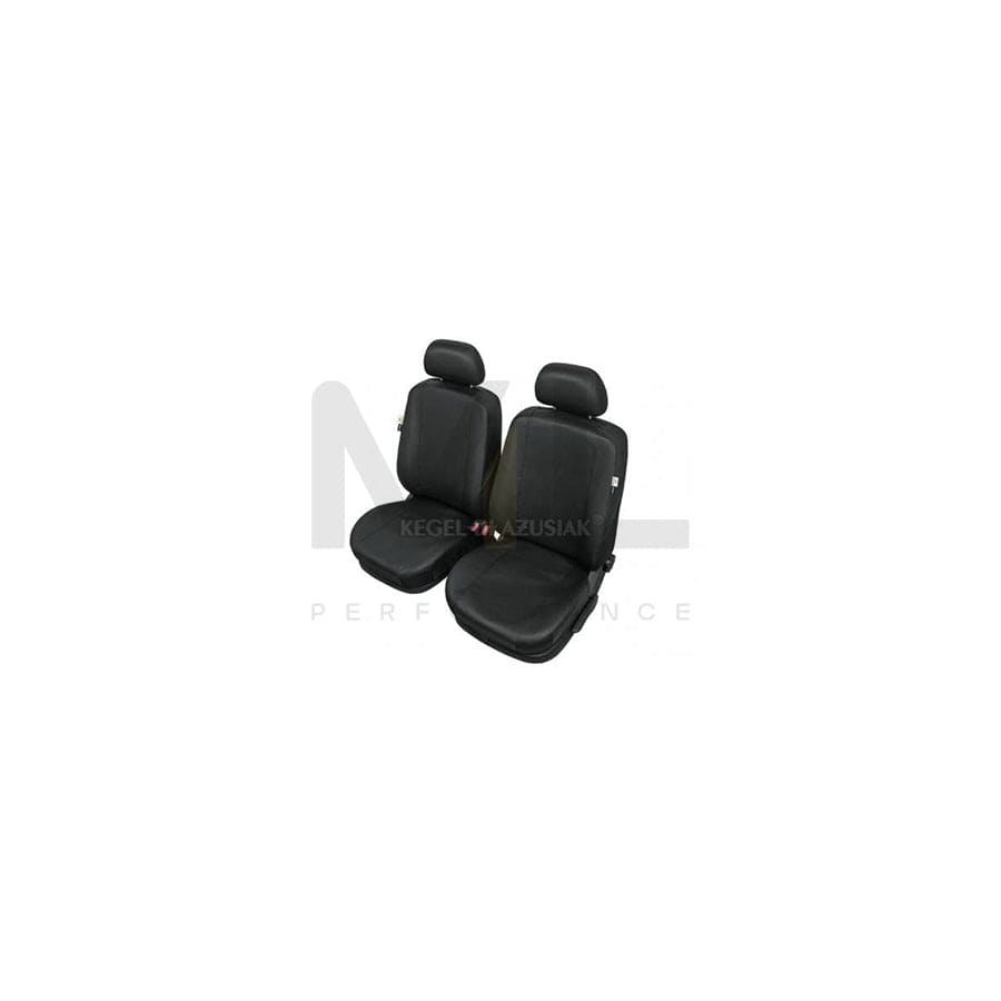 KEGEL 5-1258-244-4010 Car seat cover Black, Polyester, Front