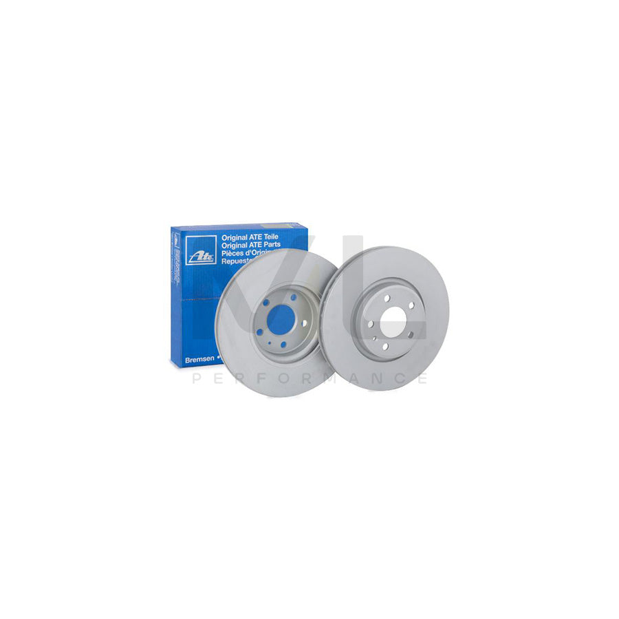 ATE 24.0130-0235.1 Brake Disc for AUDI Q5 (8RB) Vented, Coated, High-carbon, with bolts/screws  - 1 piece