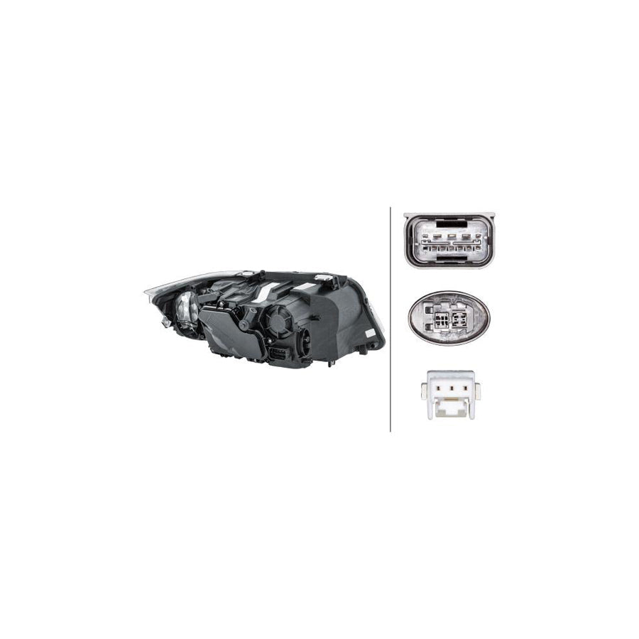 Hella 1EL 354 691-011 Headlight For BMW 3 Series