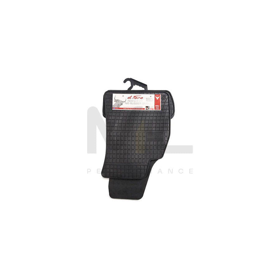 FROGUM Tailored 0729 Floor mat set for AUDI A4 Elastomer, Front and Rear, Quantity: 4, Black, (LHD)