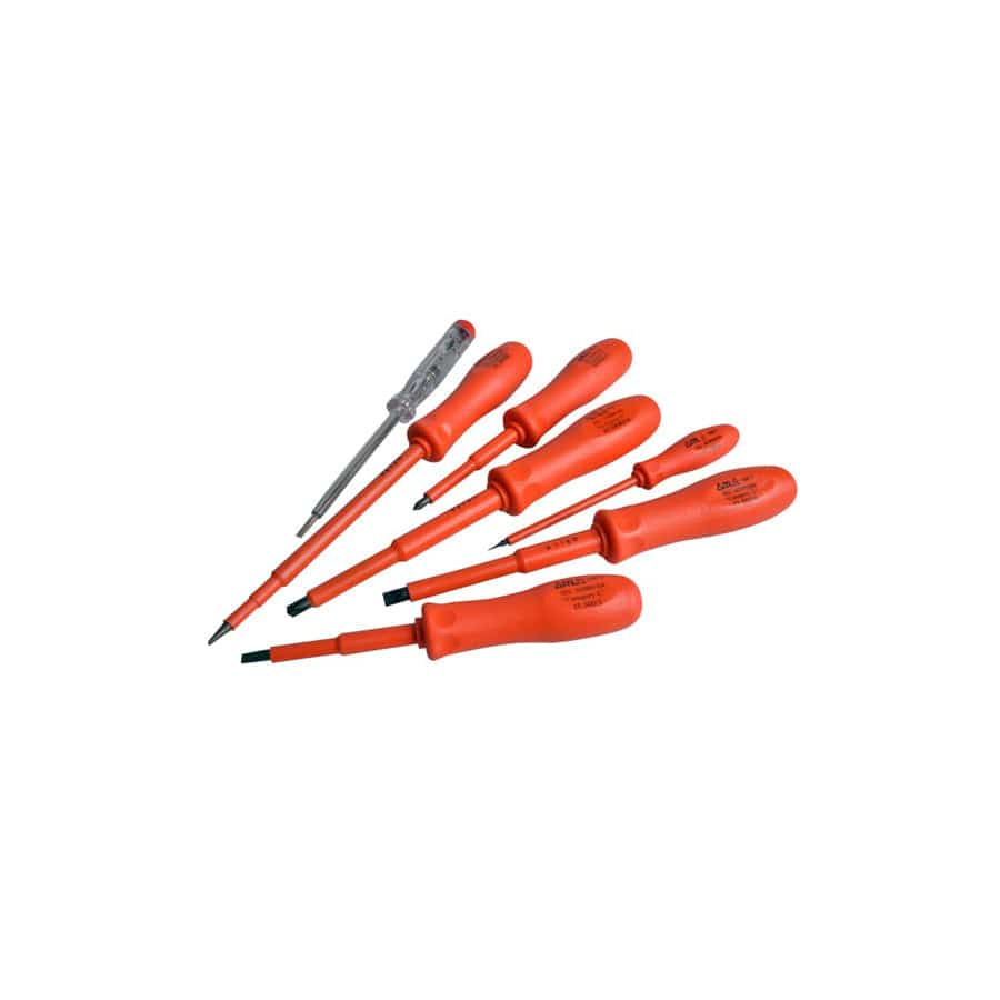 ITL Insulated ITL02100 Insulated Screwdriver Set of 7