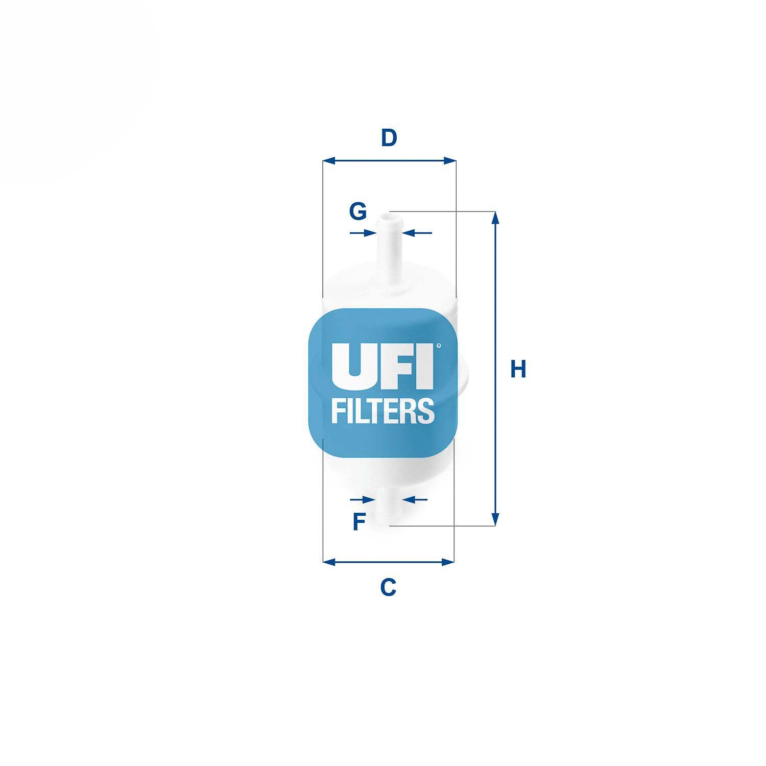 UFI 31.028.00 Fuel Filter For Iveco Daily