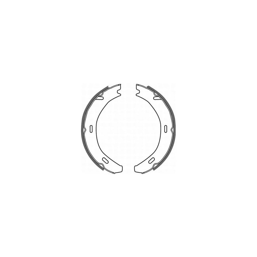 ABE Crm002ABE Handbrake Shoes