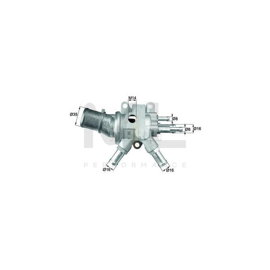 MAHLE ORIGINAL TI 99 83D Engine thermostat Opening Temperature: 83��C, with seal | ML Performance Car Parts