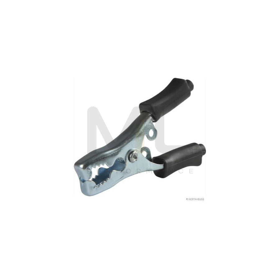 HERTH+BUSS ELPARTS 52289526 Crocodile clip Blue Chromated, Length: 82mm