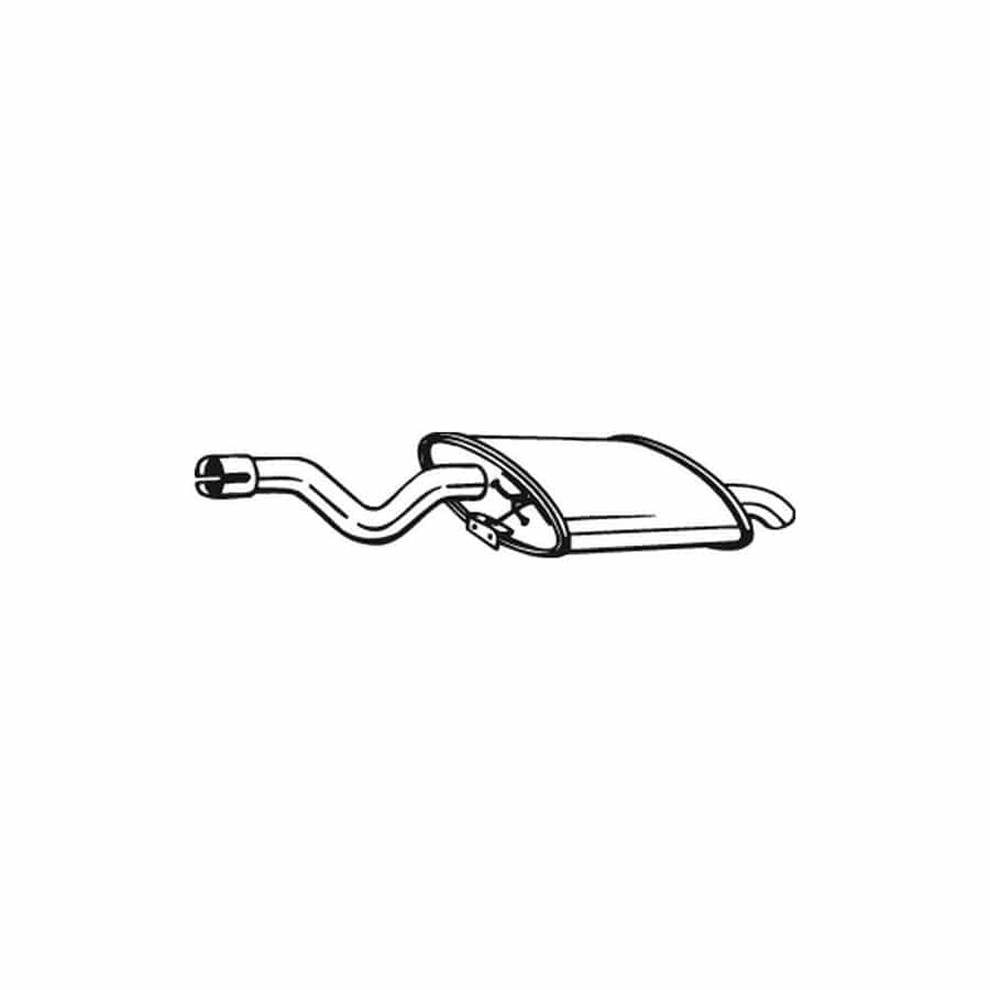 Bosal 247-005 Rear Silencer for BMW 5 Touring (E39)