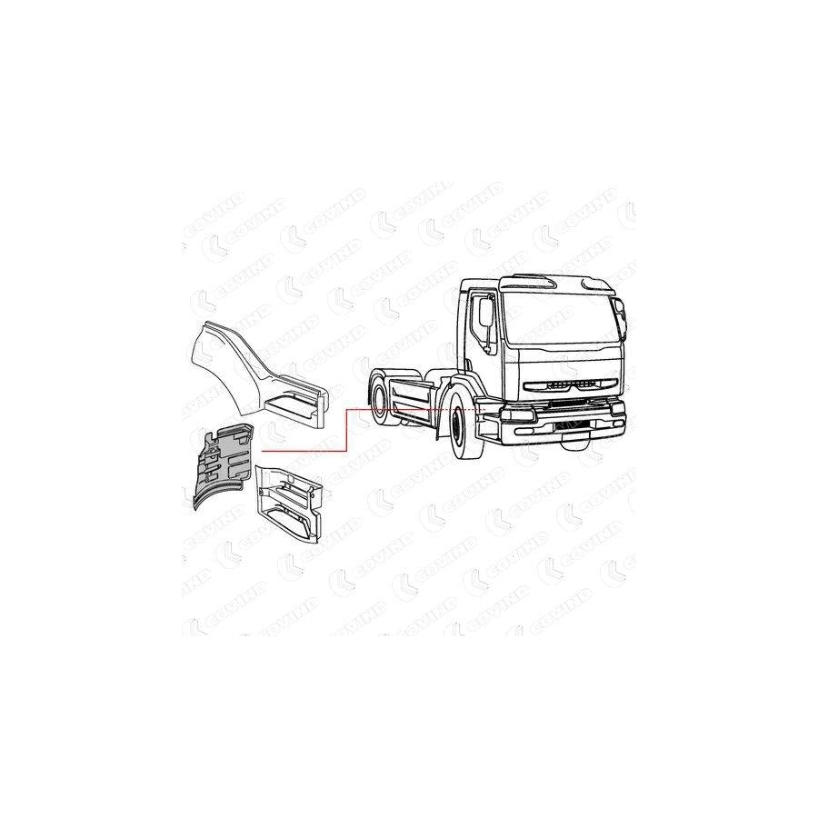 Covind 385/198 Wing Fender