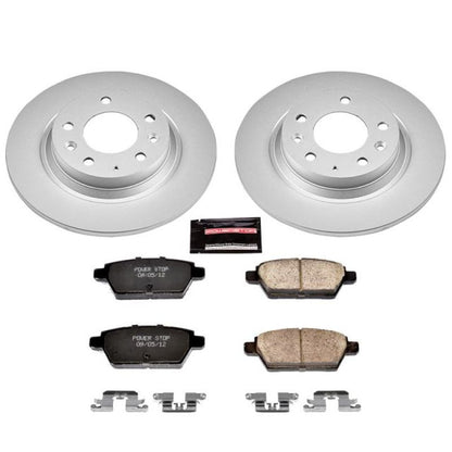 PowerStop Power Stop 06-12 Ford Fusion Rear Z17 Evolution Geomet Coated Brake Kit