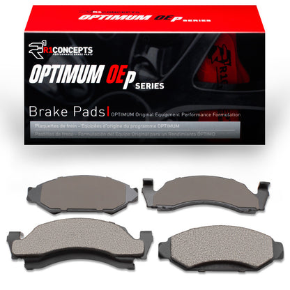 R1 Concepts R1 86-93 Ford E-150 Econoline Club Wagon Front R1 Optimum OE Brake Pads