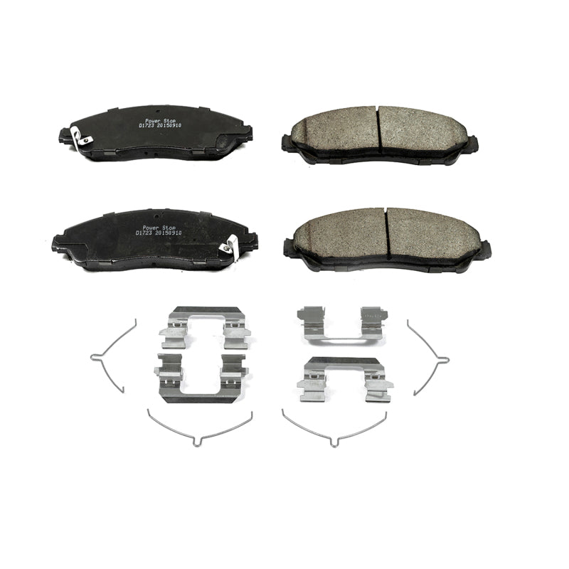 PowerStop Power Stop 14-17 Acura MDX Front Z17 Evolution Ceramic Brake Pads w/Hardware