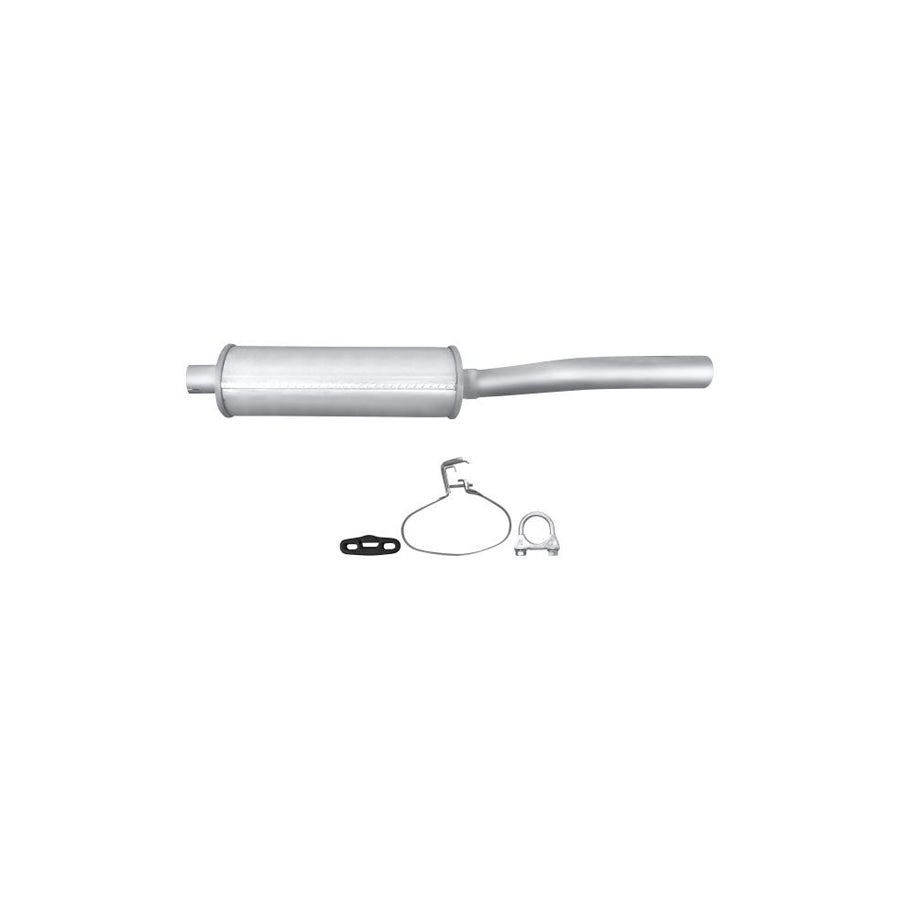 Hella 8LD 366 030-601 Rear Silencer For Opel Kadett D Hatchback