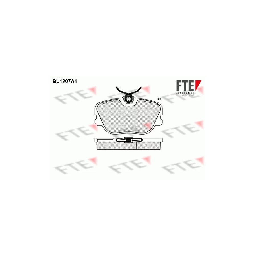FTE Bl1207A1 Brake Pad Set