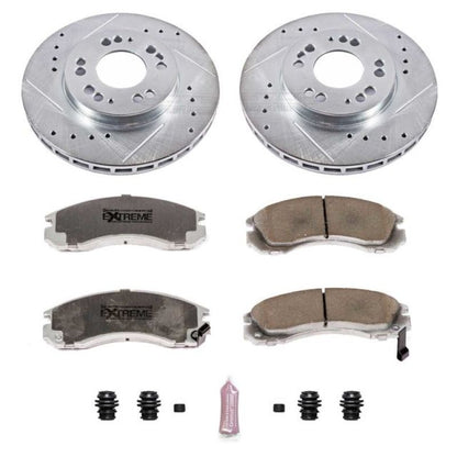 PowerStop Power Stop 91-96 Dodge Stealth Front Z26 Street Warrior Brake Kit