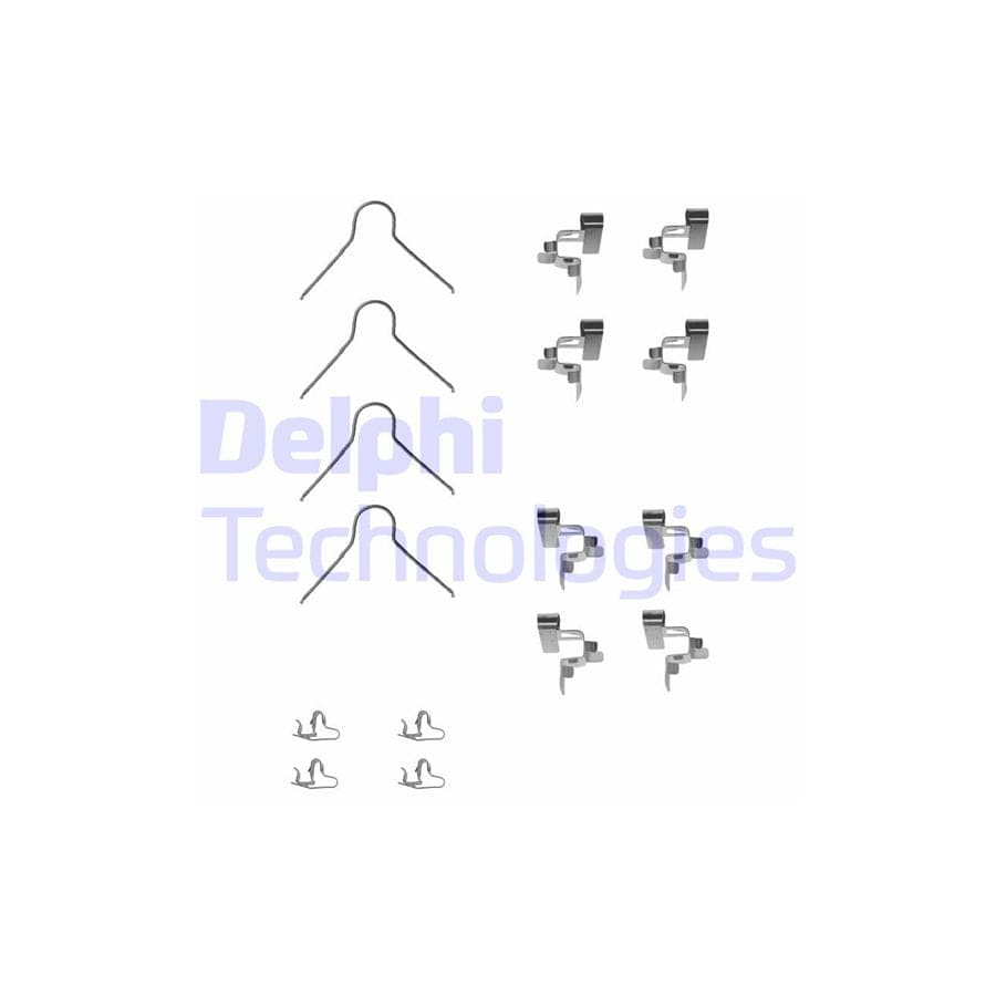 Delphi Lx0062 Accessory Kit, Disc Brake Pads