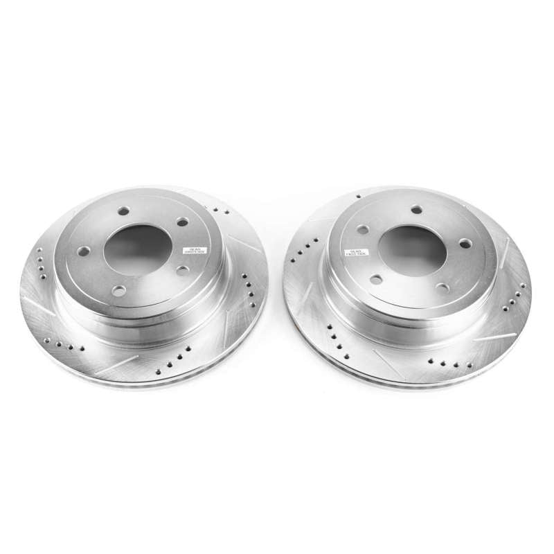 PowerStop Power Stop 04-07 Ford E-150 Rear Evolution Drilled & Slotted Rotors - Pair