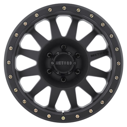 Method Wheels Method MR304 Double Standard 17x8.5 0mm Offset 6x5.5 108mm CB Matte Black Wheel