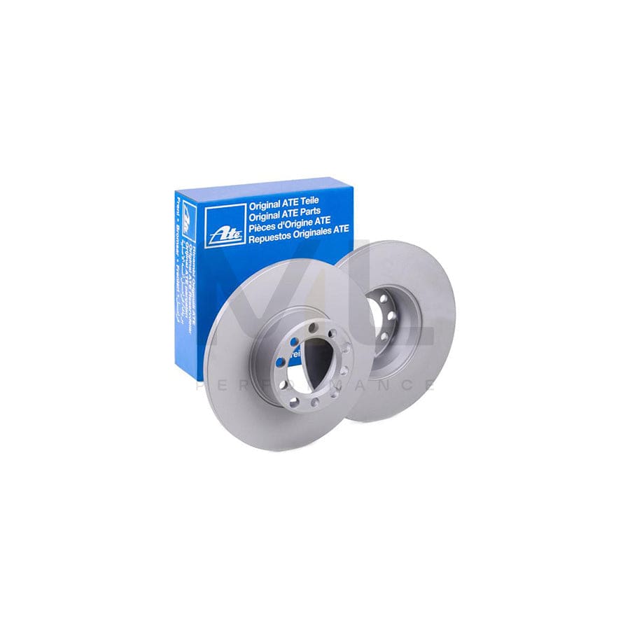 ATE 24.0113-0137.1 Brake Disc Solid, Coated  - 1 piece