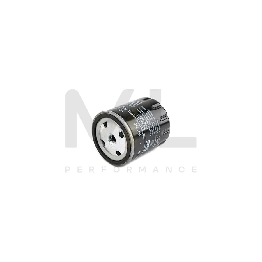 MANN-FILTER WK 716 Fuel filter Spin-on Filter