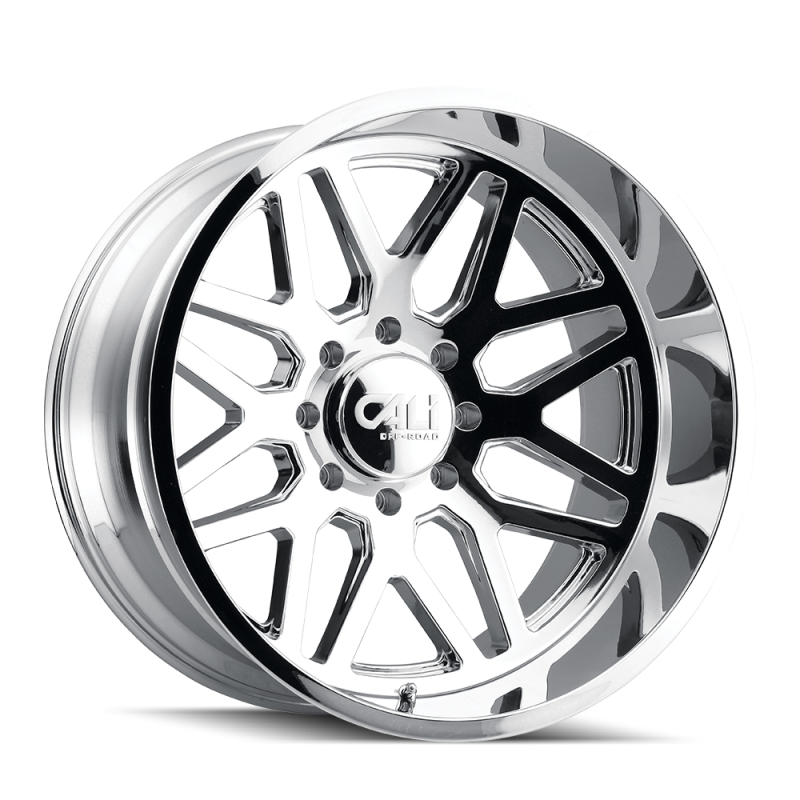 Cali Off-Road 9115 Invader 28x12 / 6x135 BP / -44mm Offset / 87.1mm Hub Chrome Wheel