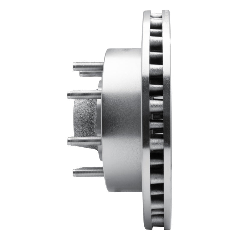 R1 Concepts R1 03-05 Ford F-250 2WD (Super Duty) Front Left Drilled & Slotted Silver Brake Rotor