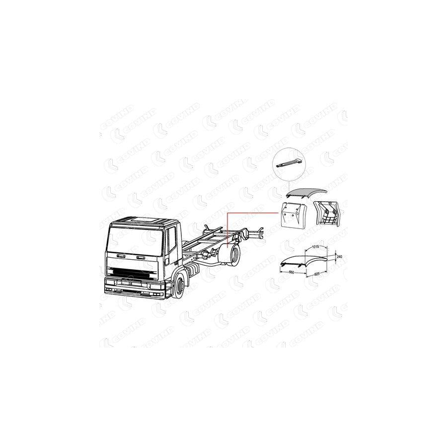 Covind 240/530 Wing Fender