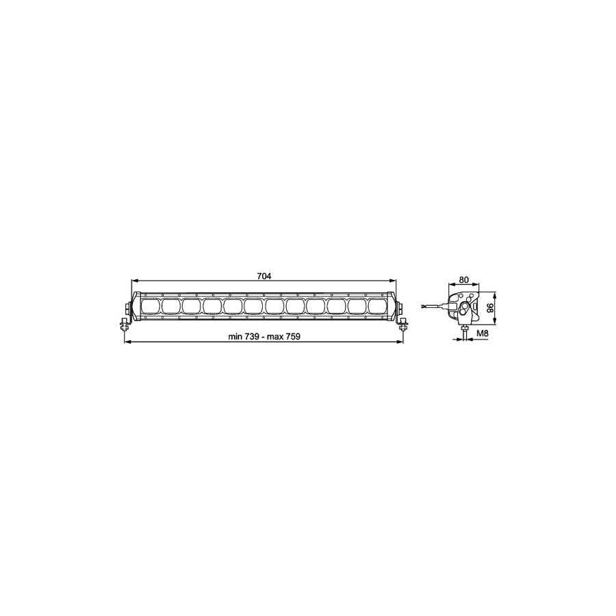 Hella 1GJ 360 003-002 Worklight