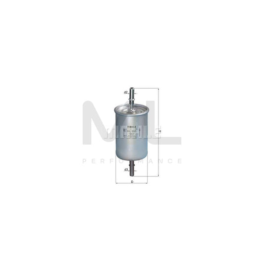 MAHLE ORIGINAL KL 555 Fuel filter for ALFA ROMEO 156 In-Line Filter | ML Performance Car Parts