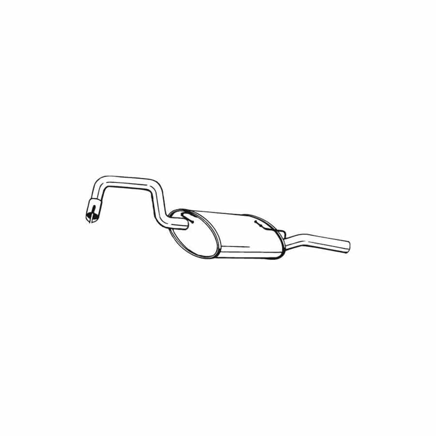 Bosal 235-935 Rear Silencer for Volvo 460 L (464)