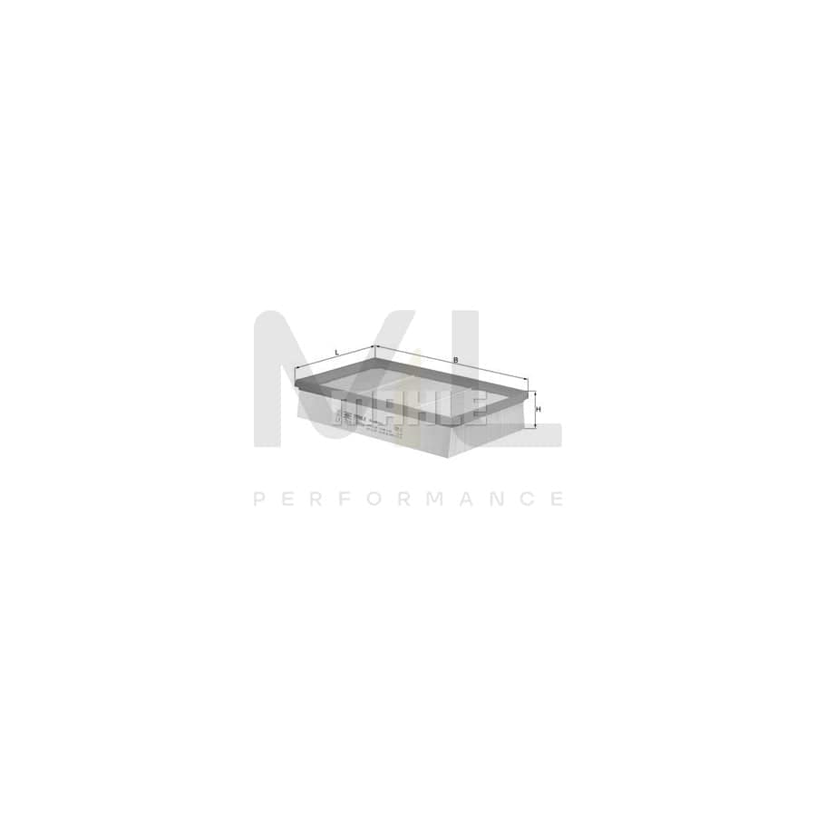 MAHLE ORIGINAL LX 784/1 Air Filter for AUDI A8 D2 (4D2, 4D8) Filter Insert | ML Performance Car Parts
