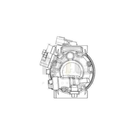 MAHLE ORIGINAL ACP 628 000P Compressor, air conditioning PAG 46 YF, Refrigerant: R 1234yf, R 134a | ML Performance Car Parts
