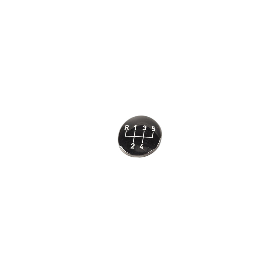 Genuine BMW 25111221611 E30 E32 E28 Emblem Adhered 5-GANG/SCHWARZ (Inc. 318is) | ML Performance UK Car Parts