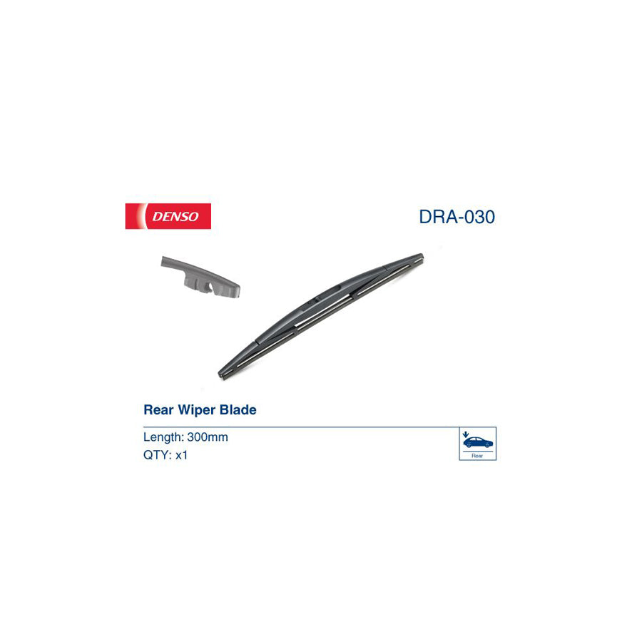 DENSO Rear DRA-030 Wiper Blade