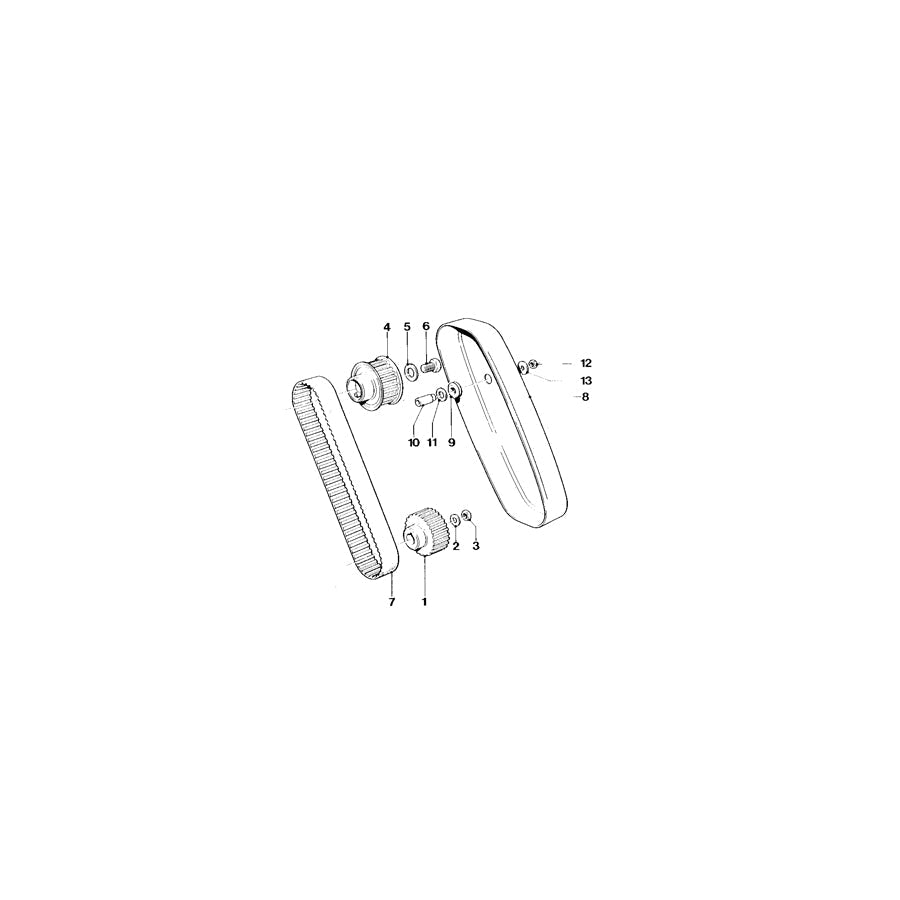 Genuine BMW 13511304084 E26 Cover (Inc. M1) | ML Performance US