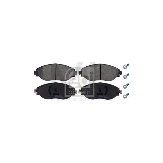 Febi Bilstein 116243 Brake Pad Set Front Axle, With Bolts/Screws