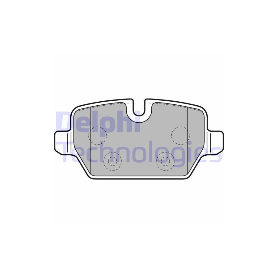 Delphi Lp2247 Brake Pad Set