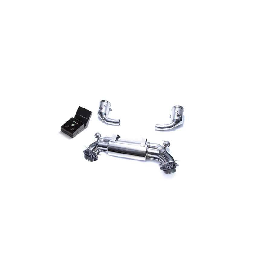 Armytrix P92CS-DC92 Stainless Steel Valvetronic Exhaust System w/Dual Carbon Tips for Porsche 992 Carrera 3.0L 2020+ with Dual Carbon Fiber