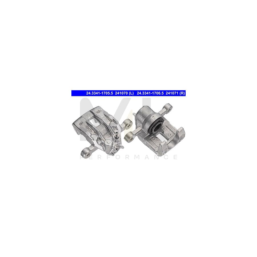 ATE 24.3341-1705.5 Brake Caliper without holder