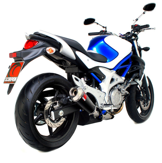 Scorpion ESI105CEO Suzuki Gladius 650 Power Cone Slip-On - Carbon Fibre Sleeve | ML Performance US US