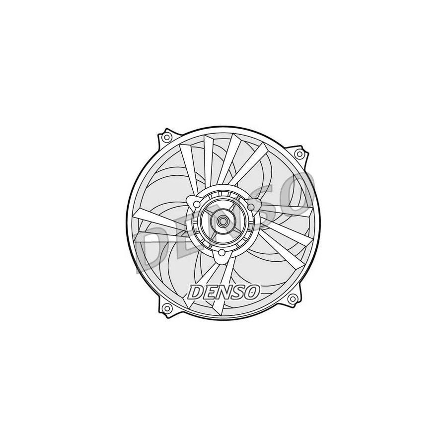 DENSO DER21013 Fan, Radiator