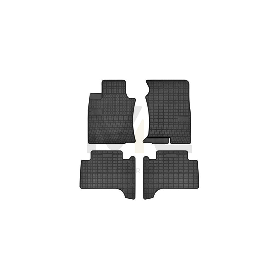 FROGUM Tailored 0806 Floor mat set for TOYOTA LAND CRUISER Elastomer, Front and Rear, Quantity: 4, Black, (LHD)