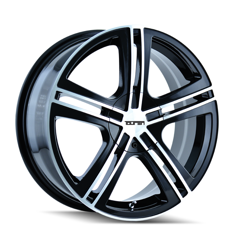 Touren 3262 TR62 17x7 / 4x100/114.3 BP / 40mm Offset / 67.1mm Hub Gloss Black Machined Wheel