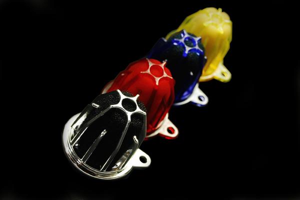 Weapon R Breather Filters Chrome