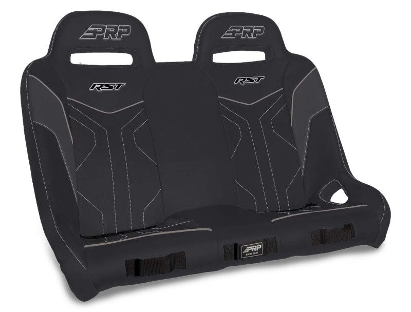 PRP Seats PRP Polaris RZR XP4 1000/XP4 Turbo/XP4 Turbo S RST Rear Suspension Bench- Black/Grey