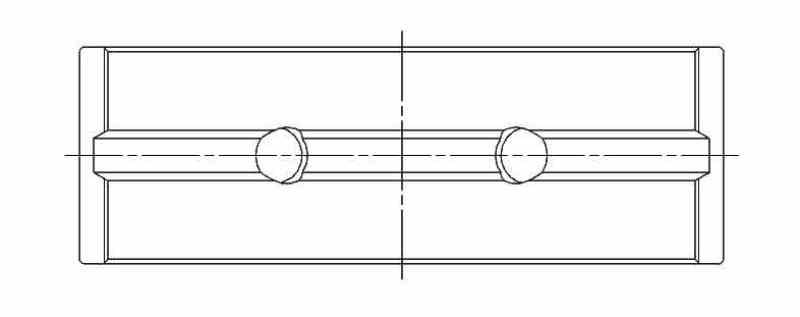 ACL Ford 2.0L/2.3L DOHC Duratec Race Series Main Bearing Set (Size .025)