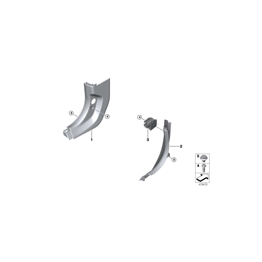 Genuine BMW Mini 07129907505 G12 F93 Screw 5 X 16 (Inc. 530d, 318d & i3 60Ah) | ML Performance US Car Parts