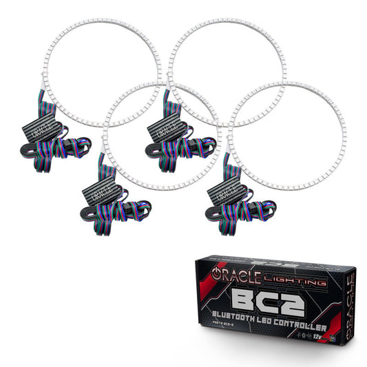 ORACLE Lighting Oracle Jeep Liberty 08-13 Halo Kit - ColorSHIFT w/ BC1 Controller