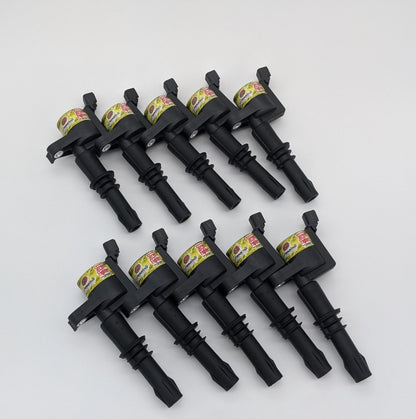 Granatelli Motor Sports Granatelli 05-10 Ford 6.8L V10 3V Truck/SUV Street Fighter Coil On Plug Coil Packs (Set of 10)