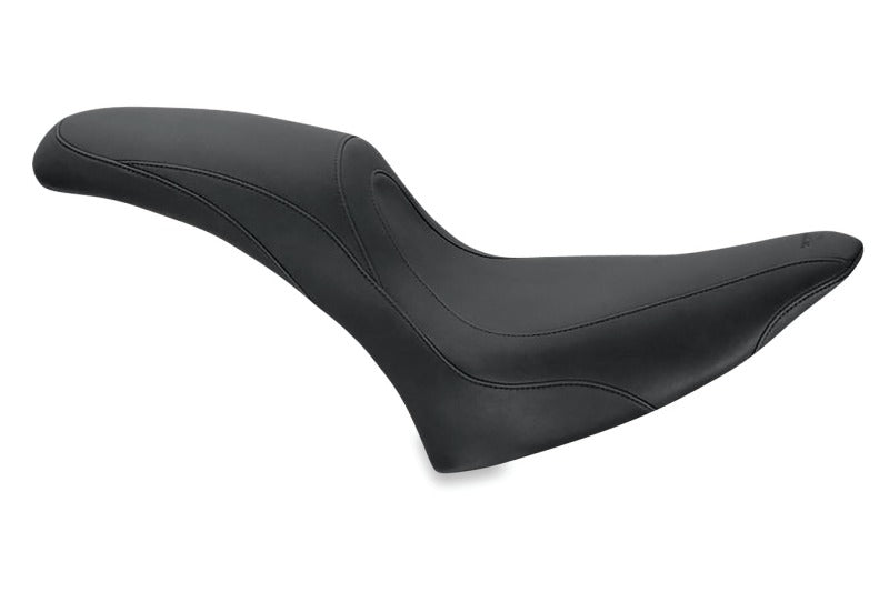 Mustang Motorcycle Mustang 00-15 Harley Softail Standard Rear Tire Tripper Fastback 1PC Seat - Black